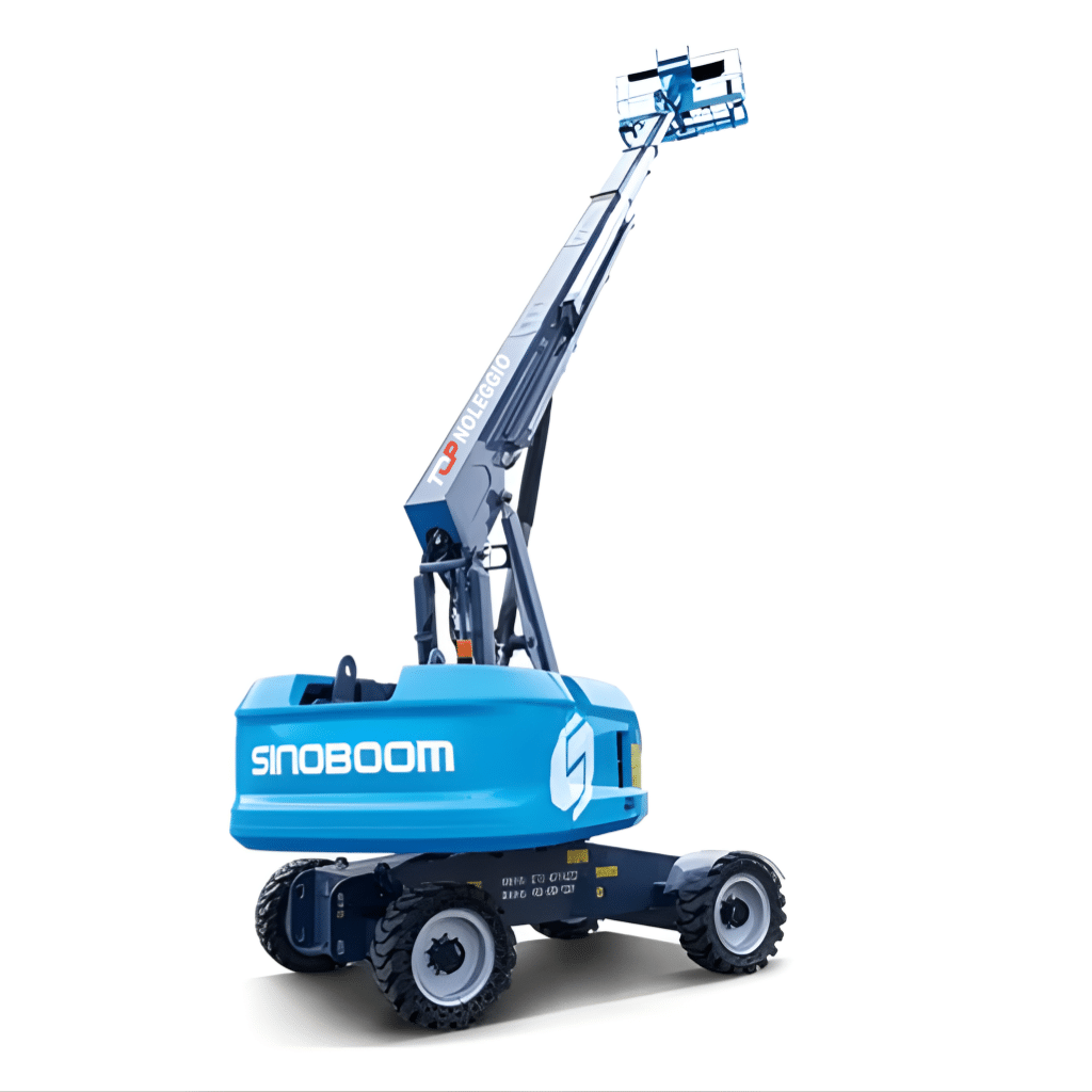 Piattaforma telescopica elettrica Sinoboom da 30 metri per lavori in quota a zero emissioni