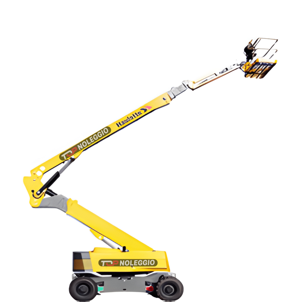 Piattaforma articolata Haulotte da 32 metri in elevazione