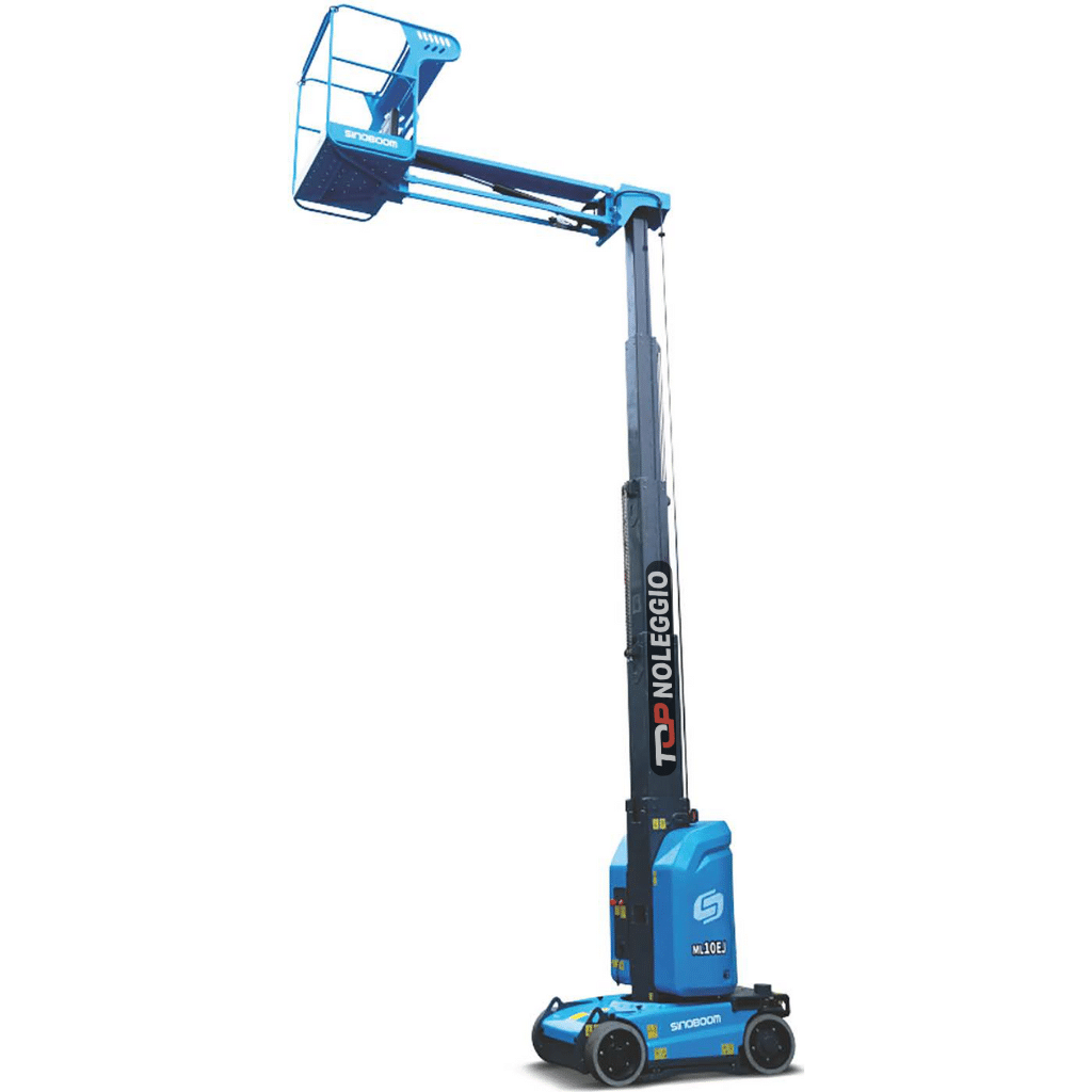 Piattaforma verticale telescopica Sinoboom da 12 metri per lavori in quota