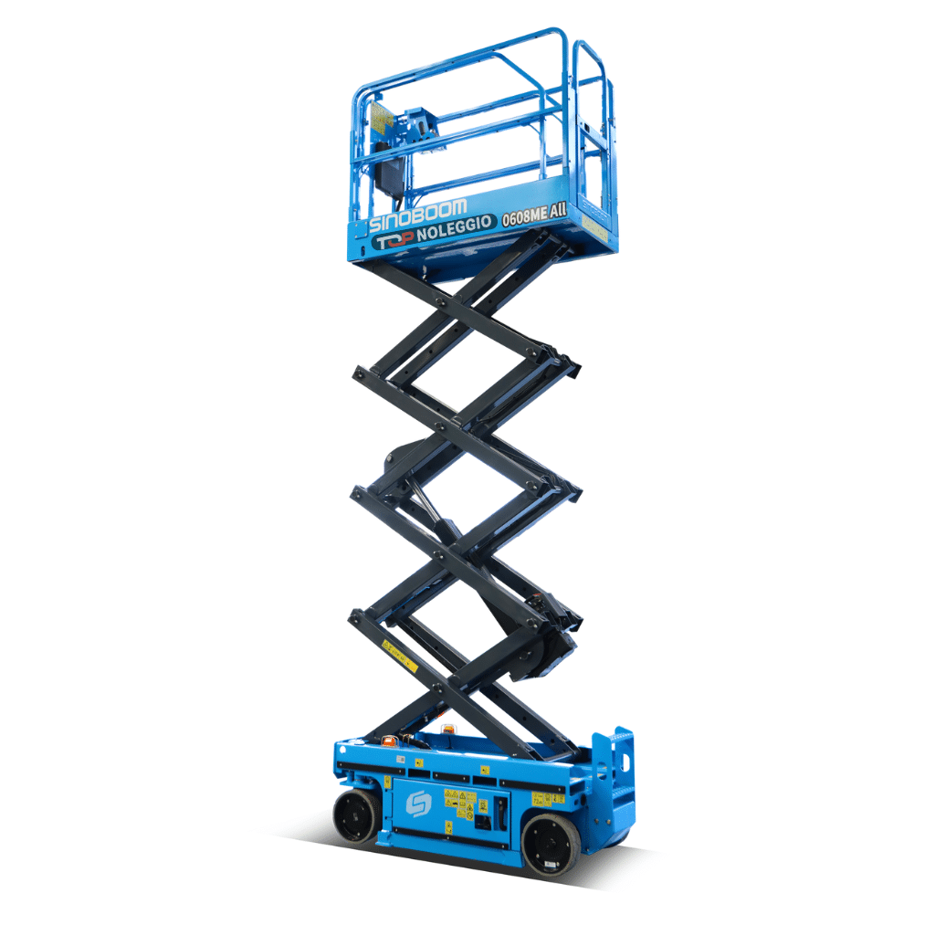 Piattaforma a pantografo scissor 6 metri per lavori in quota